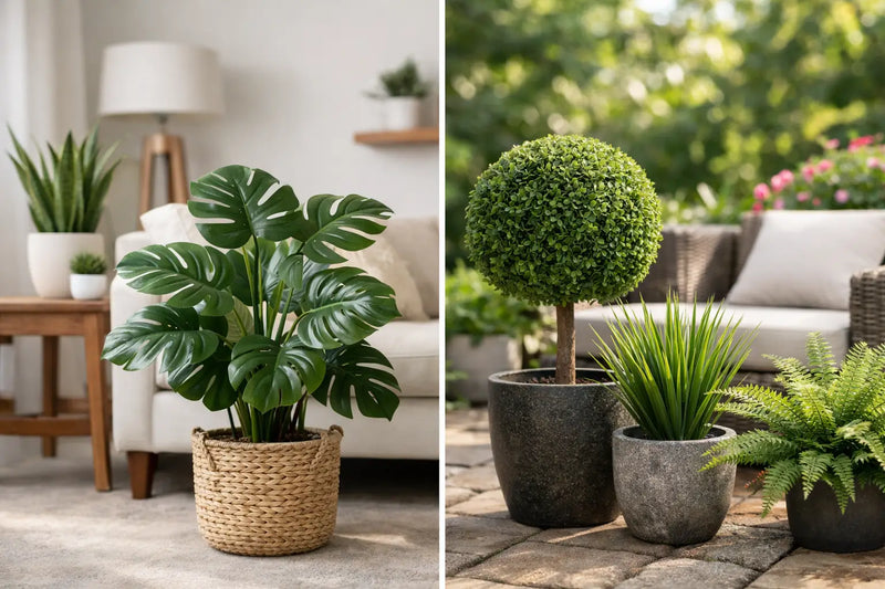 Indoor Versus Outdoor Artificial Plants Explained