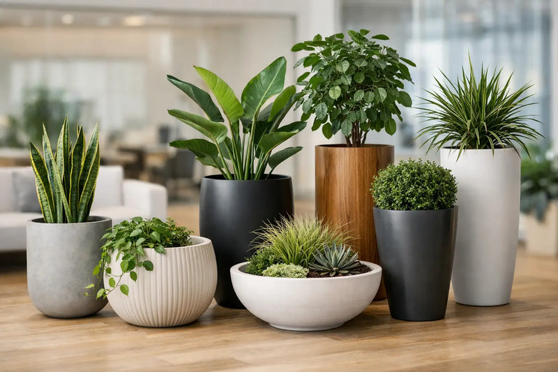 Modern Planter Collections for Designed Spaces