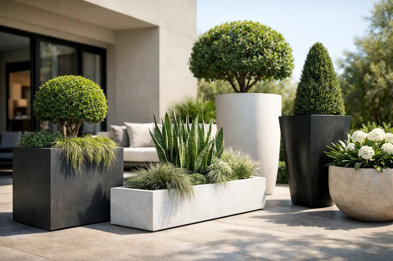 Luxury Planters That Give a Space Structure