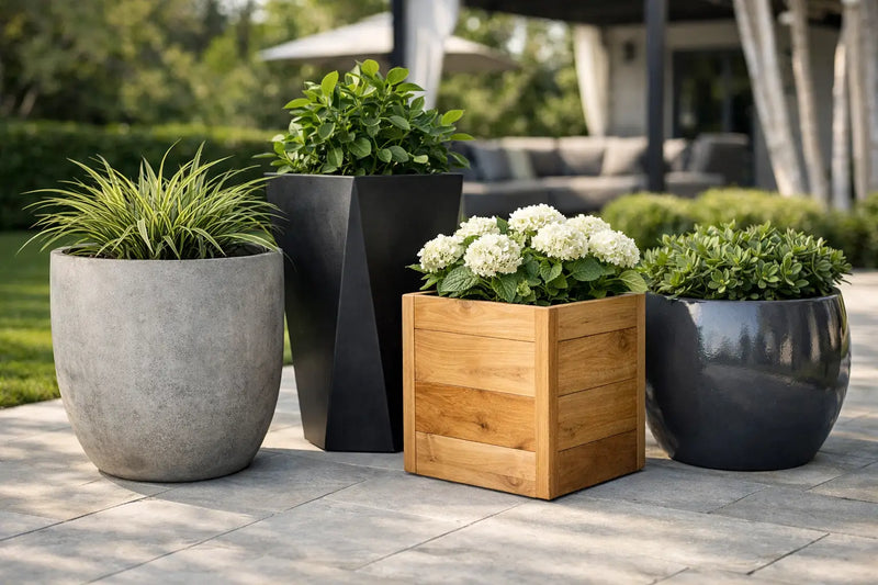 Outdoor Planter Materials That Hold Their Shape