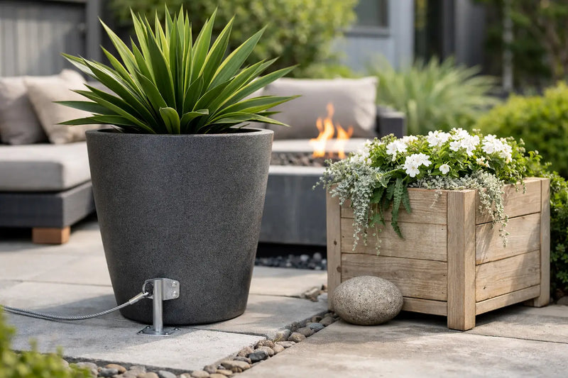 How to Secure Outdoor Planters Without Sacrificing Style