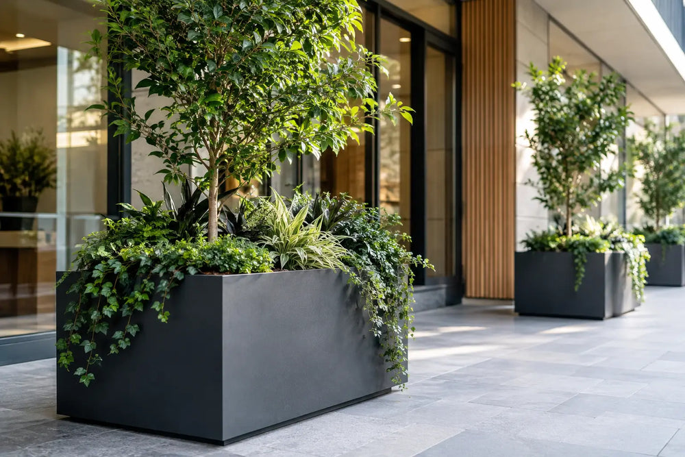 Commercial Planters That Define a Space