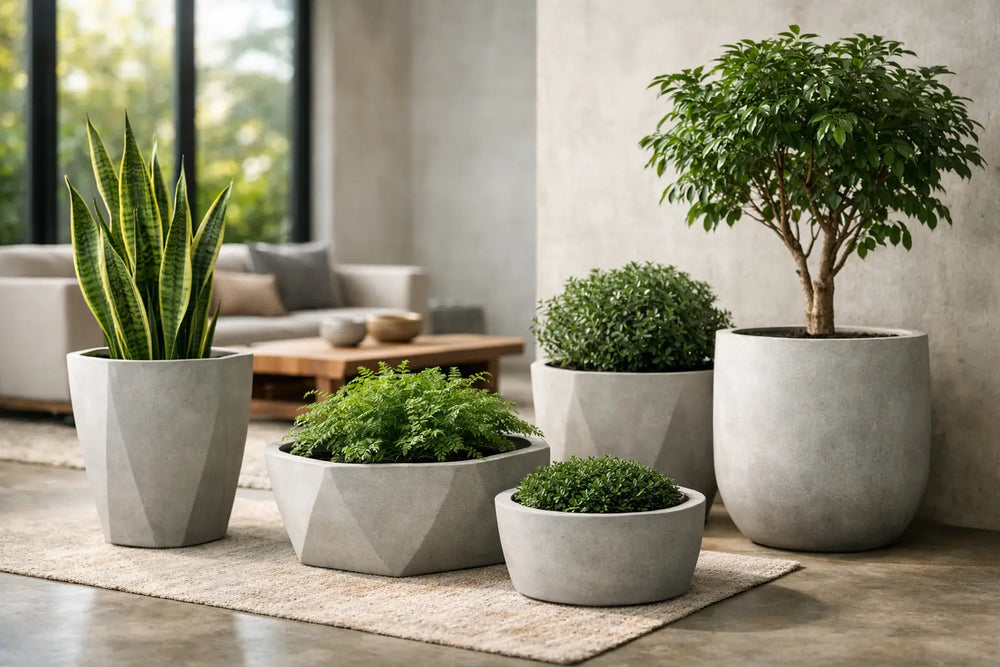 Sherman Planters for Modern, Grounded Spaces