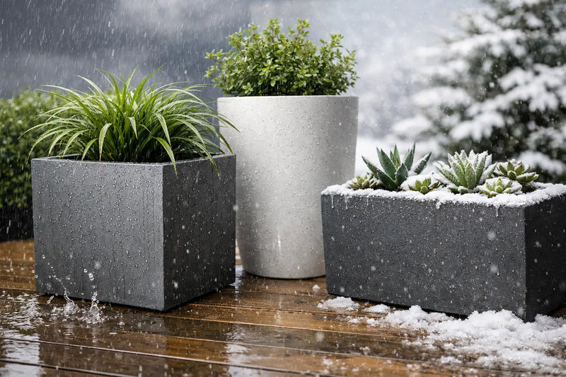 Are Fiberstone Planters Weatherproof? What to Expect