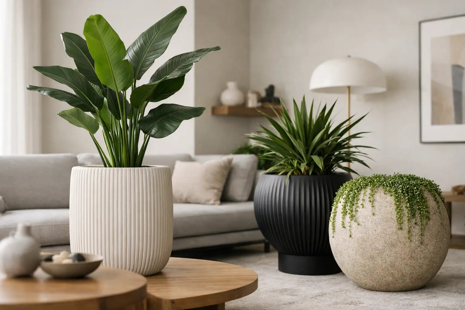 Statement Planters for Living Rooms That Define Space