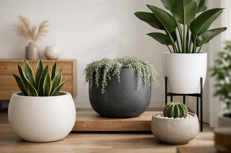 How to Style Modern Planters With Intent