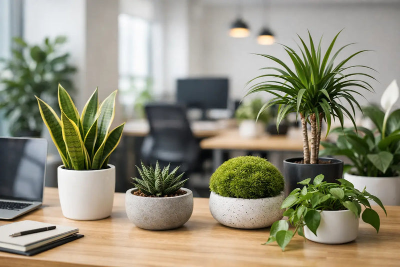 12 Low Maintenance Office Greenery Ideas