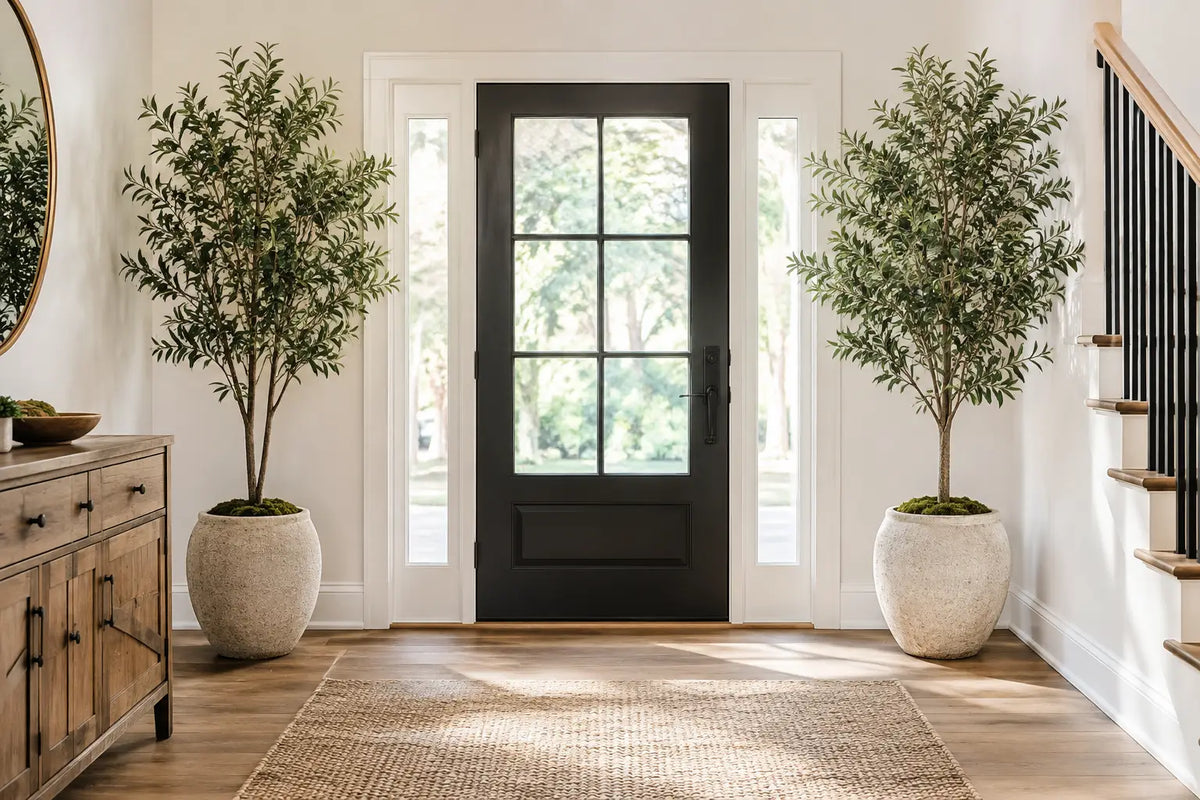 Best Faux Trees for Entryways That Look Designed