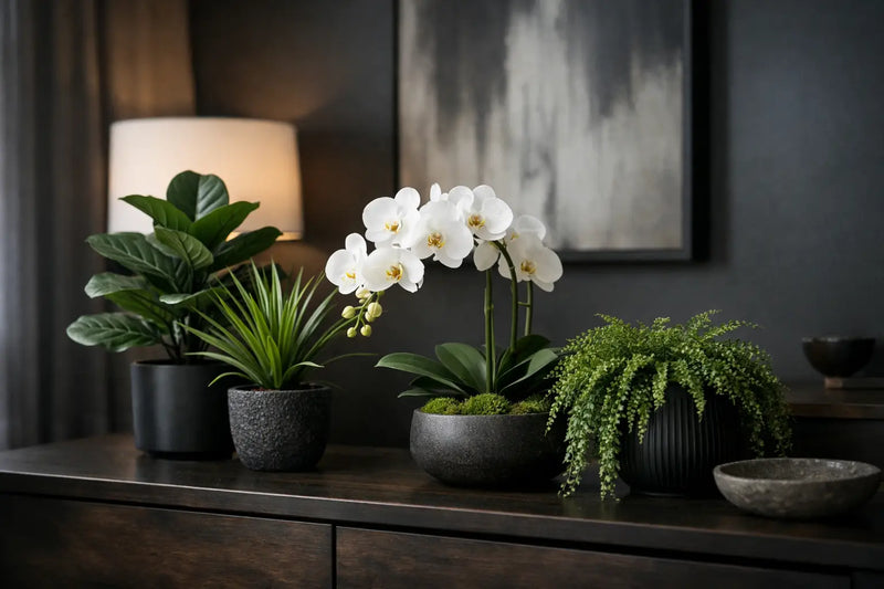 Faux Plants for Dark Rooms That Look Designed