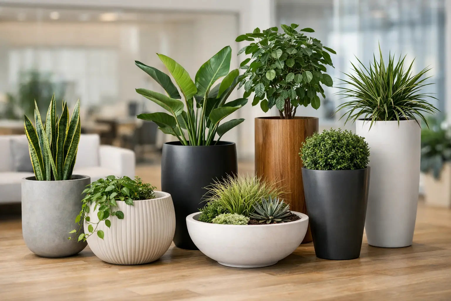 Modern Planter Collections for Designed Spaces