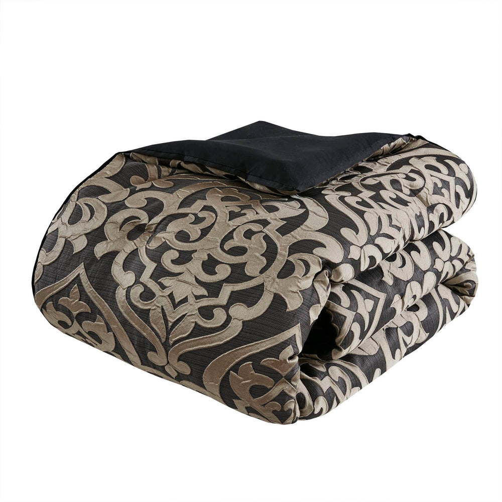 8PCS Cal King Jacquard Comforter Set Media 15