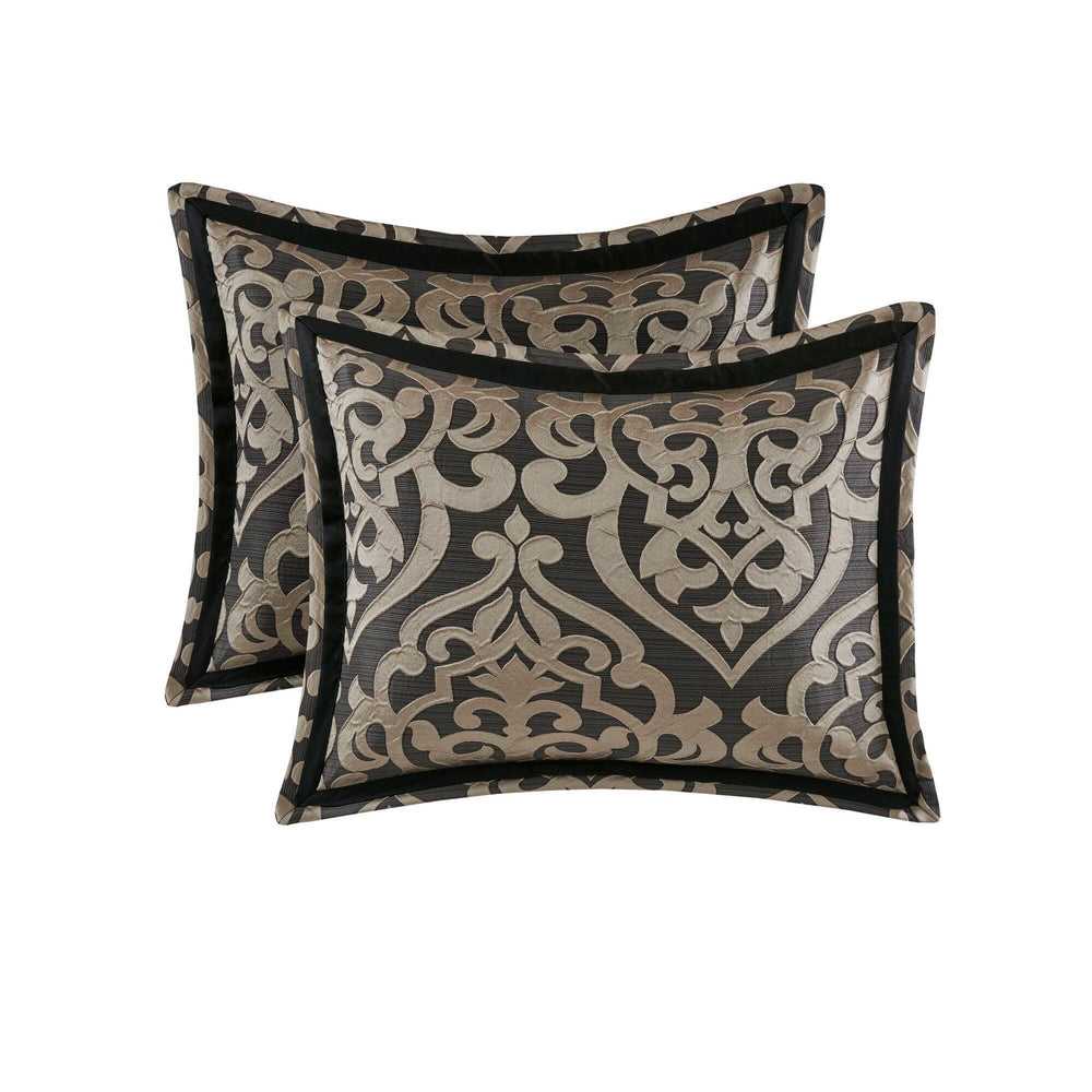 8PCS Cal King Jacquard Comforter Set Media 7
