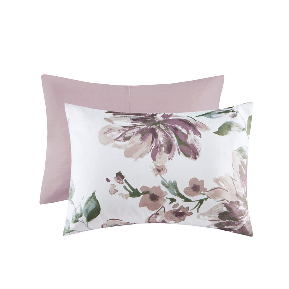 Cal King Floral Comforter Set with Bed Sheets Media 15