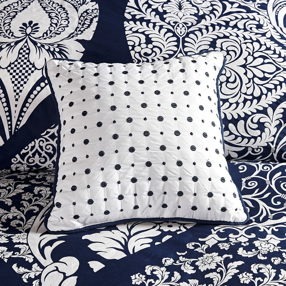 King/Cal King 6 Piece Printed Duvet Cover Set Media 7