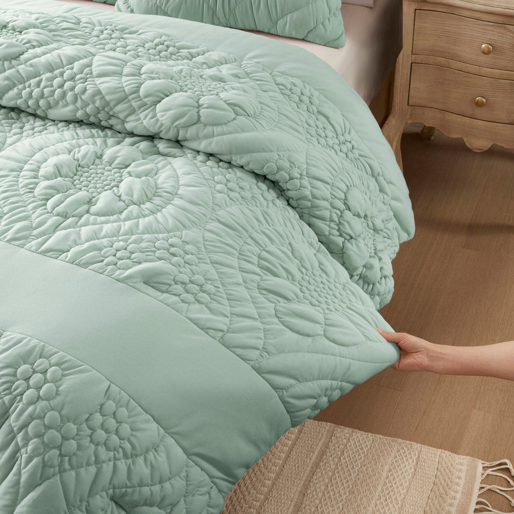 2-Piece Twin Comforter Set,Sage Media 14