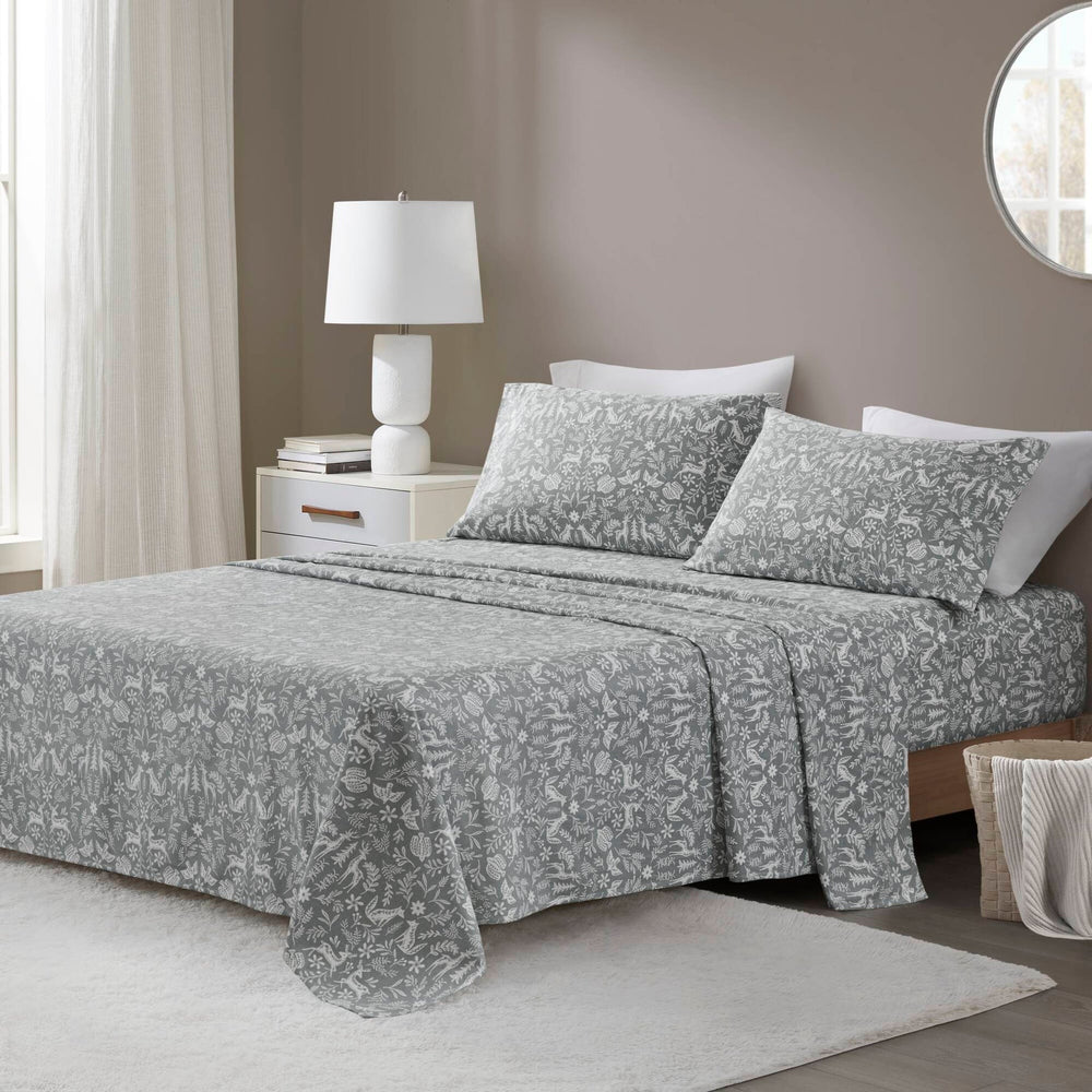 4 PCS Full Sheet Set Sage Winter Fauna Media 16