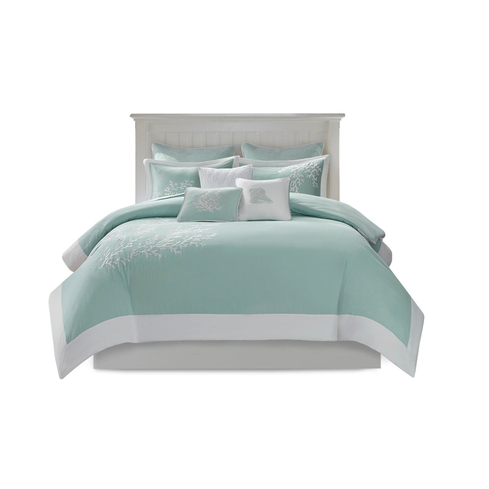 Duvet Cover Mini Set Aqua King/Cal King Media 11