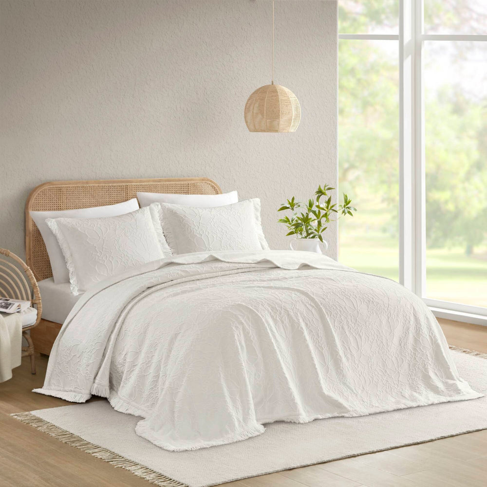 3PCS Queen Bedspread Set Media 1