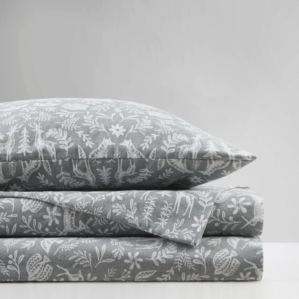 4 PCS Full Sheet Set Sage Winter Fauna Media 2