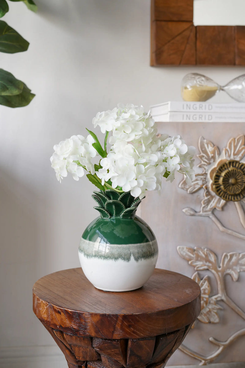 Ceramic Pineapple Vase