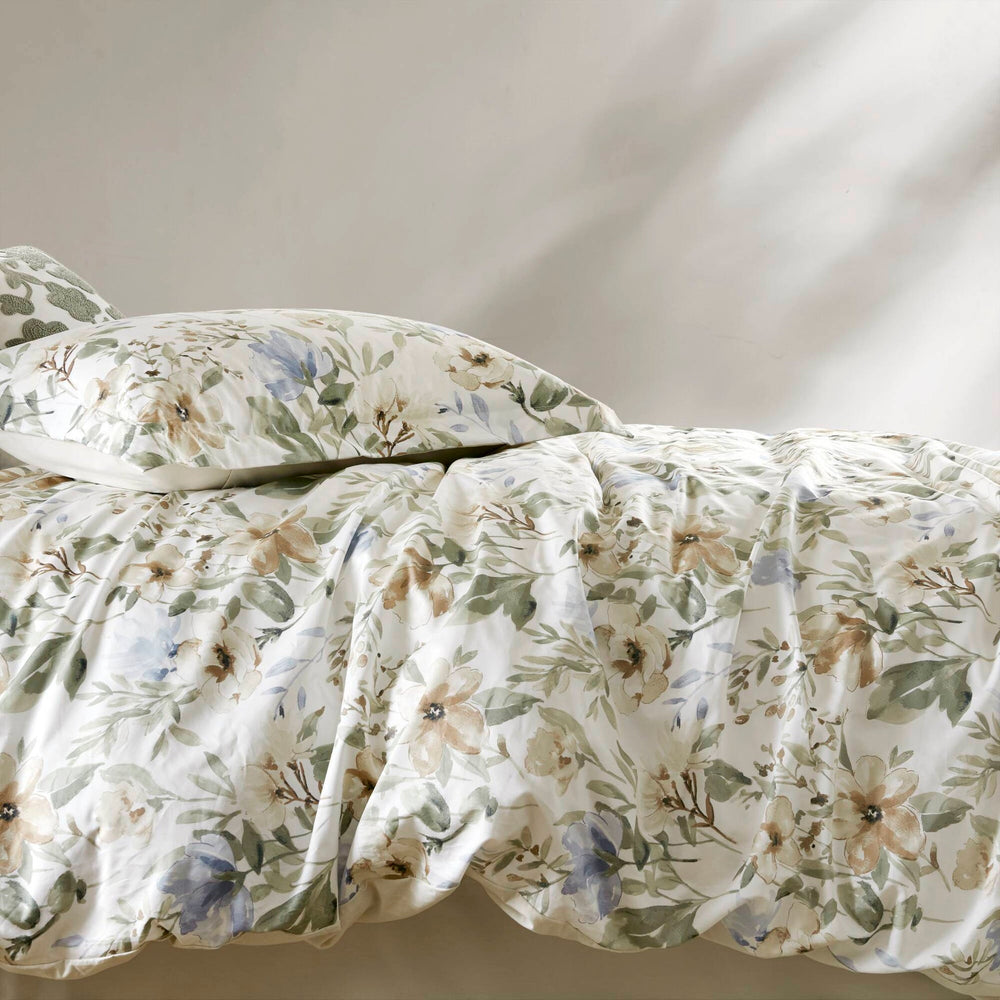 6PCS Cal King Cotton Sateen Print Oversized Comforter Set Media 14