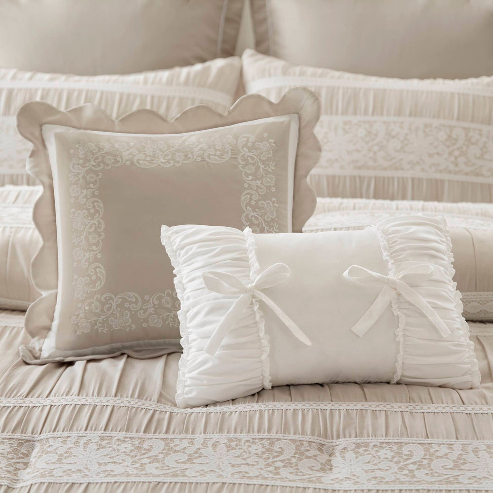 7- Piece King Jacquard Comforter Set Media 18