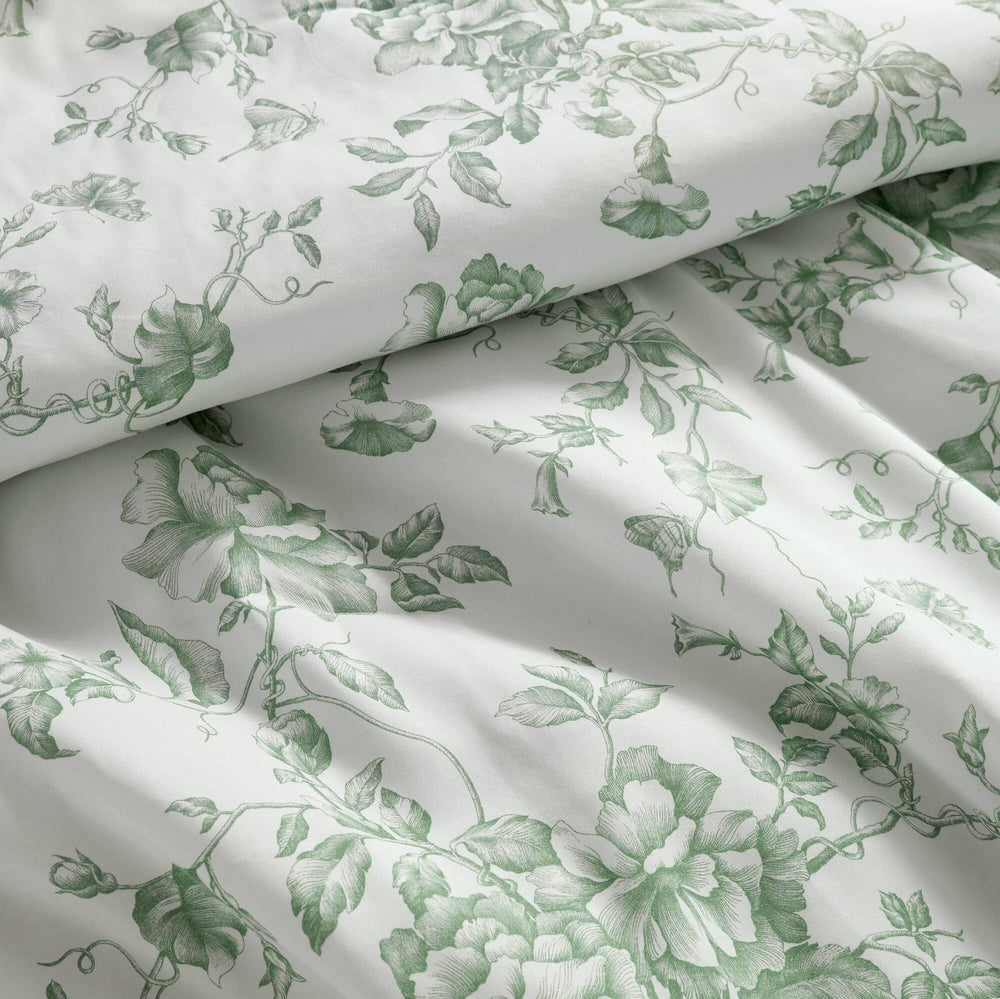 5 Pieces King Comforter Set with Decorative Pillows,Green Media 9