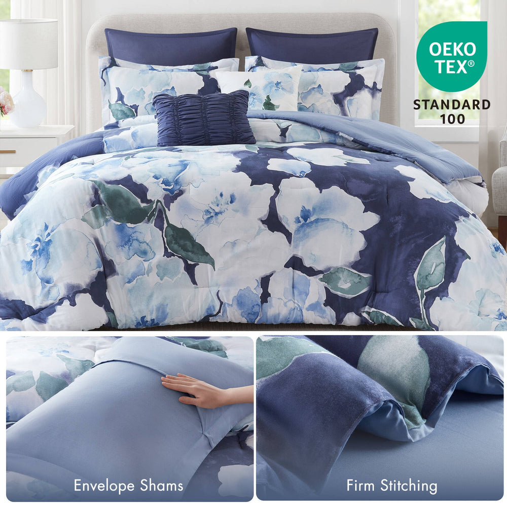 7- Piece Queen Comforter Set Media 5