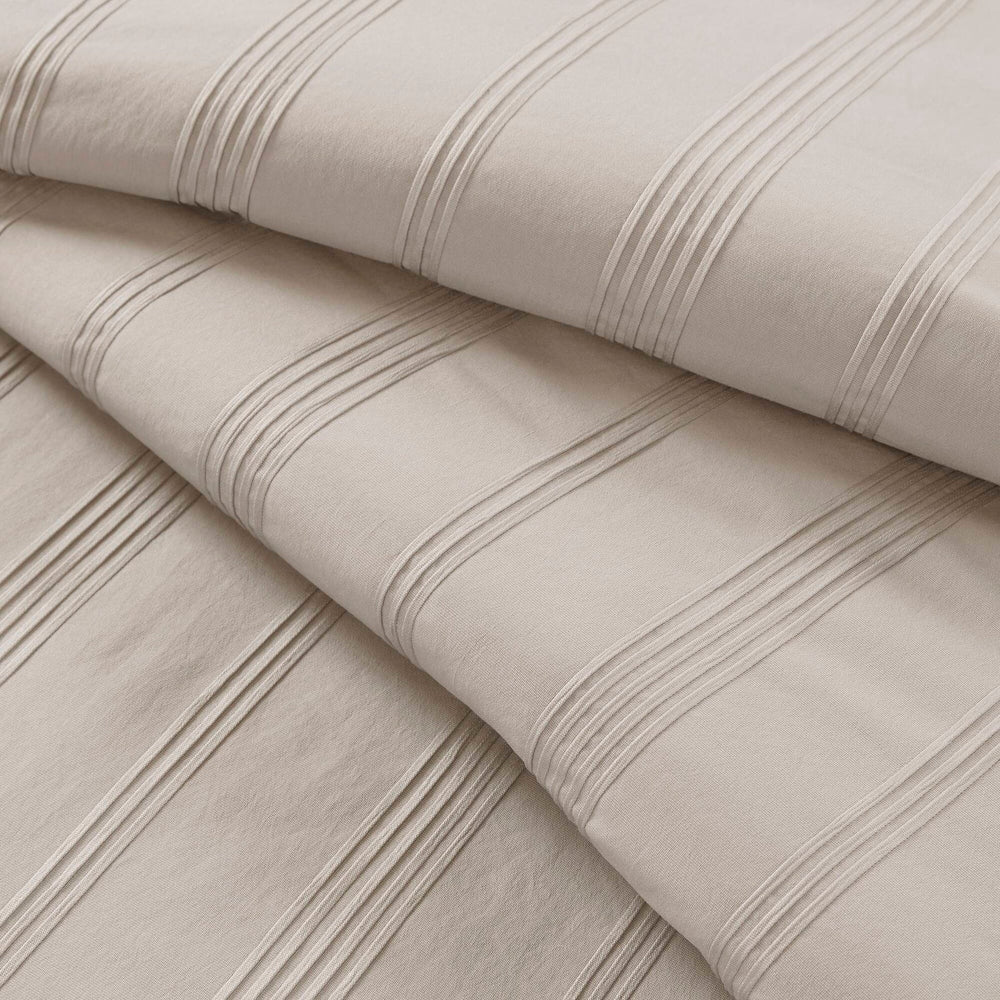 7-Piece Cal King Woven Striped Comforter Set Media 9