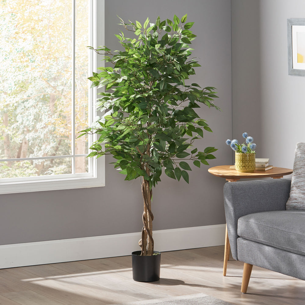 150CM ARTIFICIAL FICUS TREE Media 1