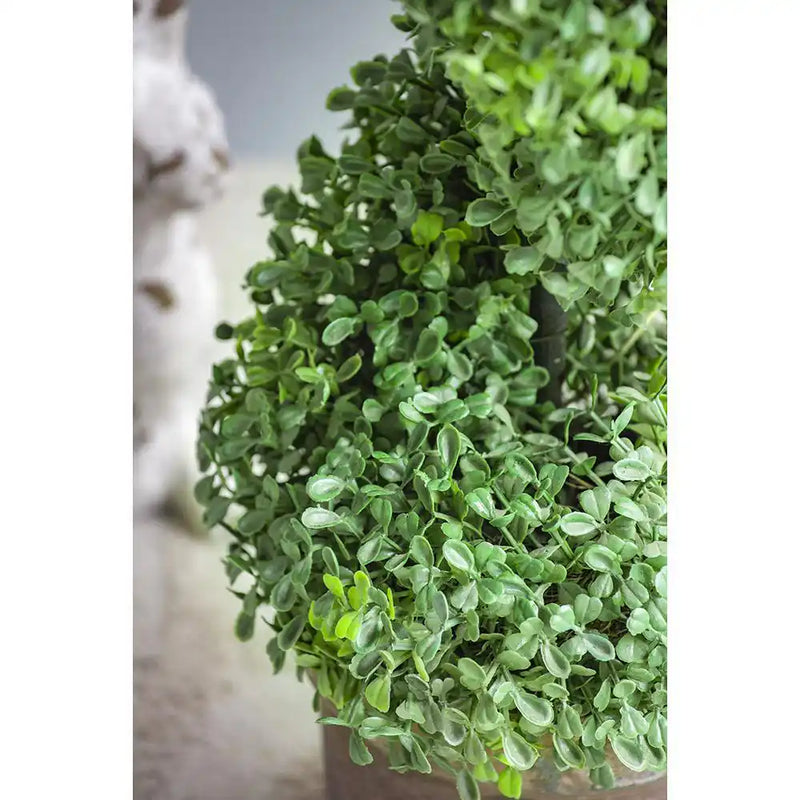 7.5x7.5x35' 3 Foot Tall Artificial Spiral Boxwood Tree