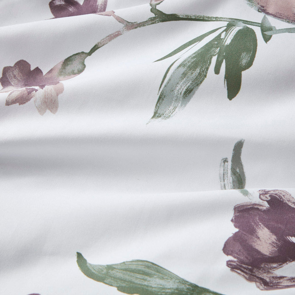 Full Floral Comforter Set with Bed Sheets Media 6
