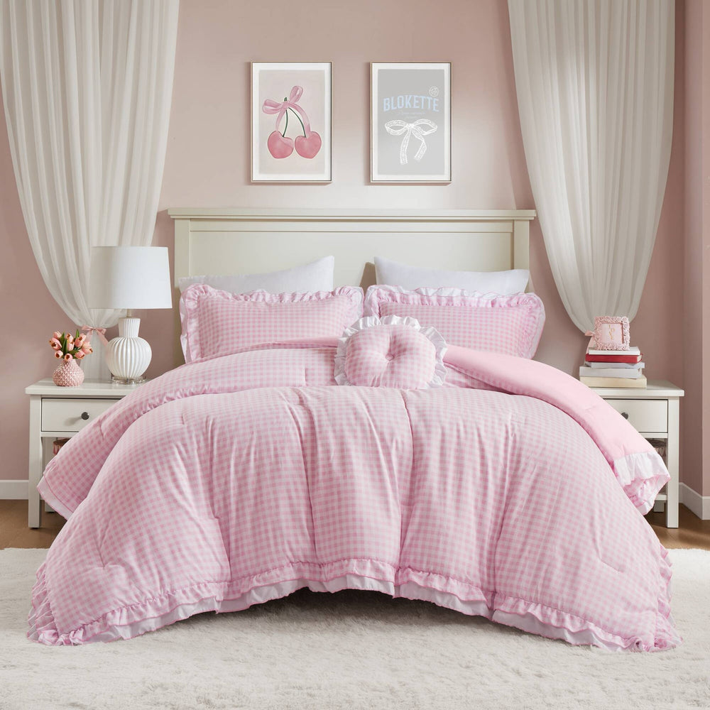 4-Piece Full/Queen Comforter Set Media 17