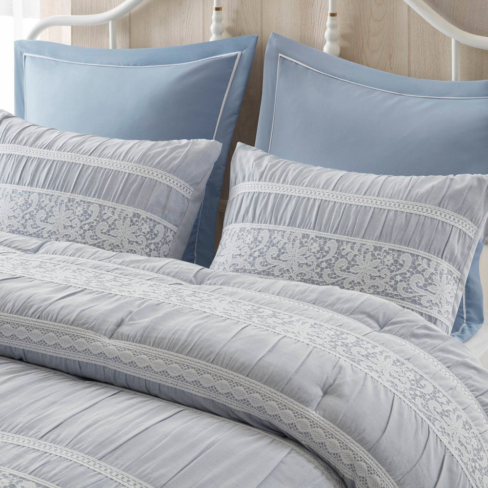 7- Piece King Jacquard Comforter Set Media 14