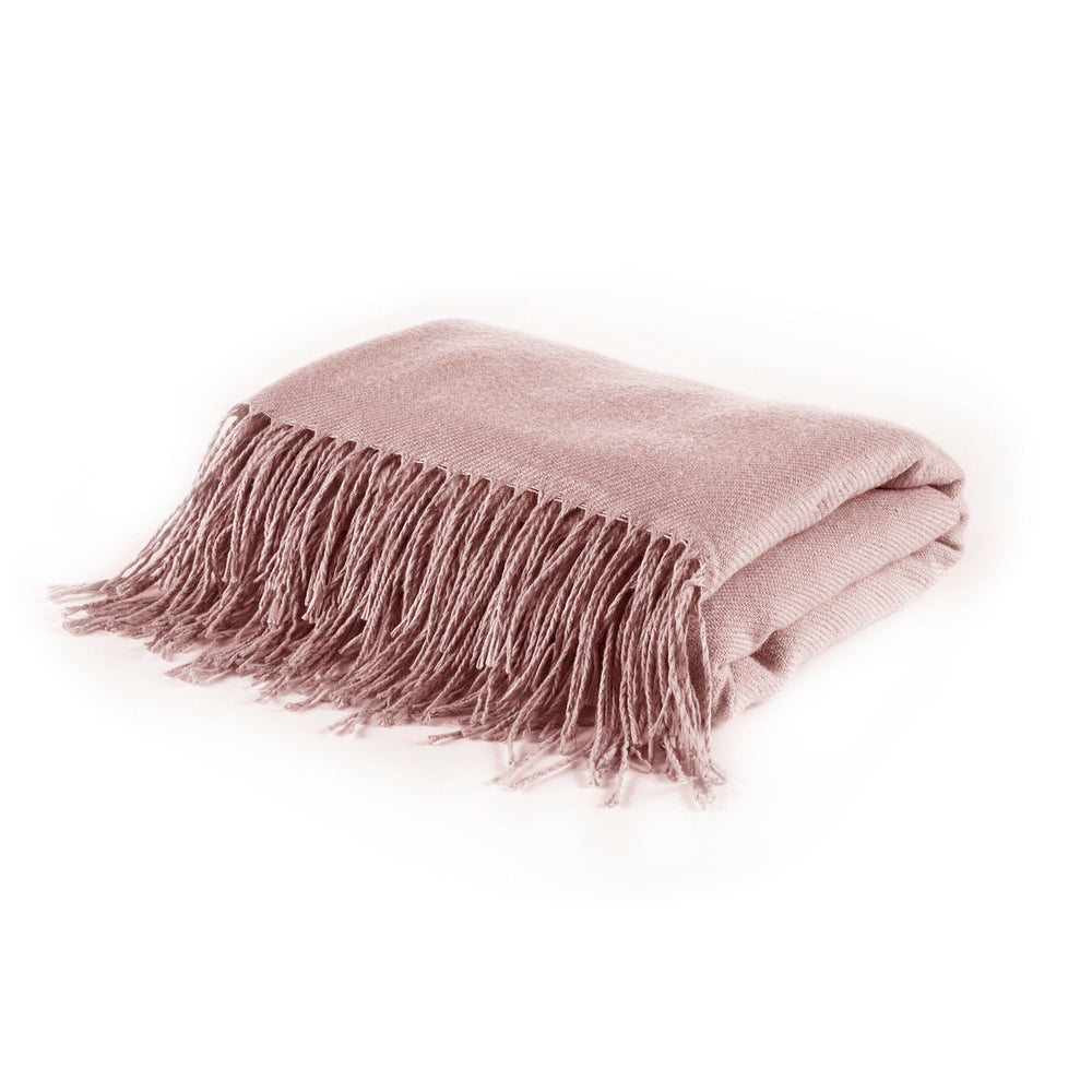 7 Piece Printed Seersucker Comforter Set with Throw Blanket Taupe/Blush Full/Queen Media 16