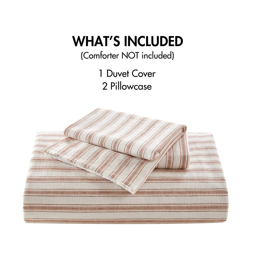 3 PCS King Duvet Set Terracotta Media 3