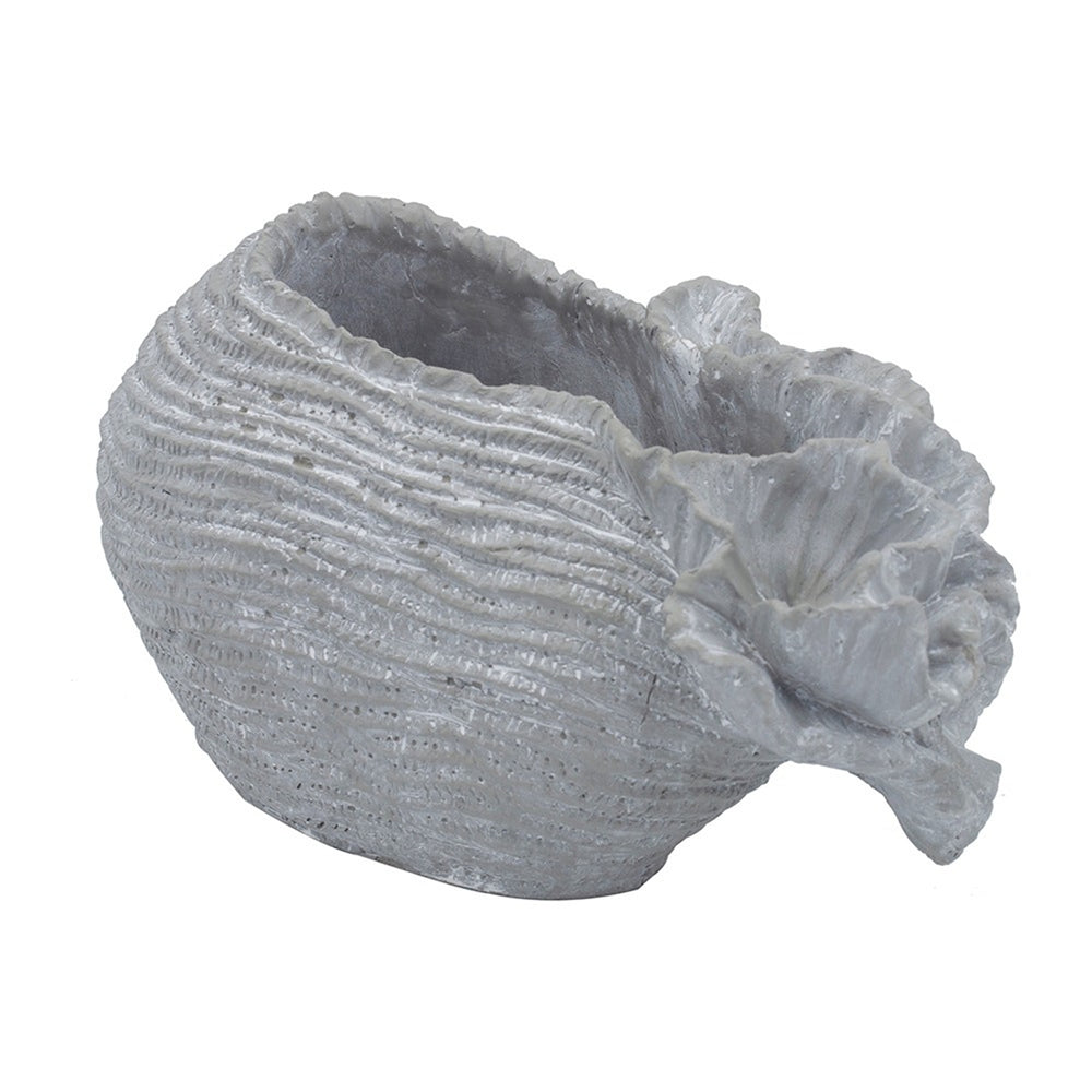 14.2x7.9x7.9' Cement Planter, Indoor Outdoor Garden Decor Media 2