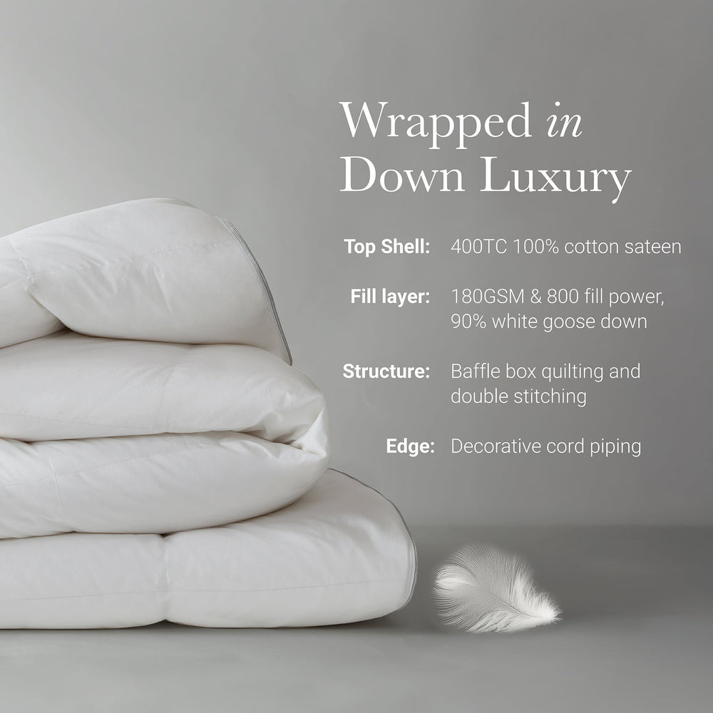 1 PC  King/Cal King 100% Cotton Shell Comforter Media 7