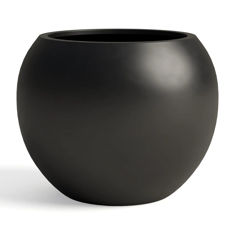 DTY Mount Sherman Fiberstone Sphere Planter Indoor Outdoor