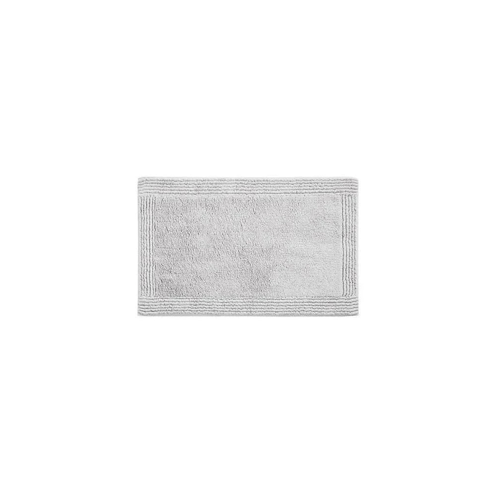 100% Cotton Tufted 3000GSM Reversible Bath Rug Grey 21x34' - DTY Store