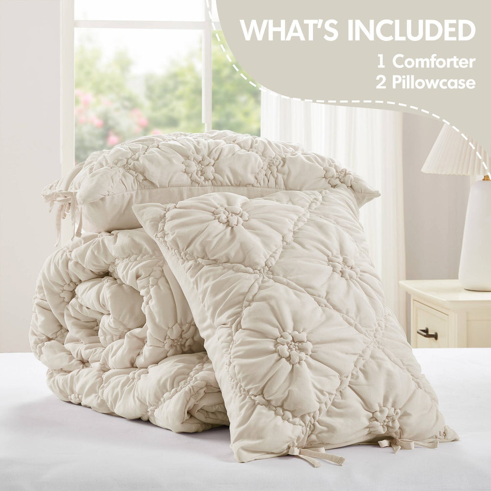 3PCS King Comforter Set Media 11