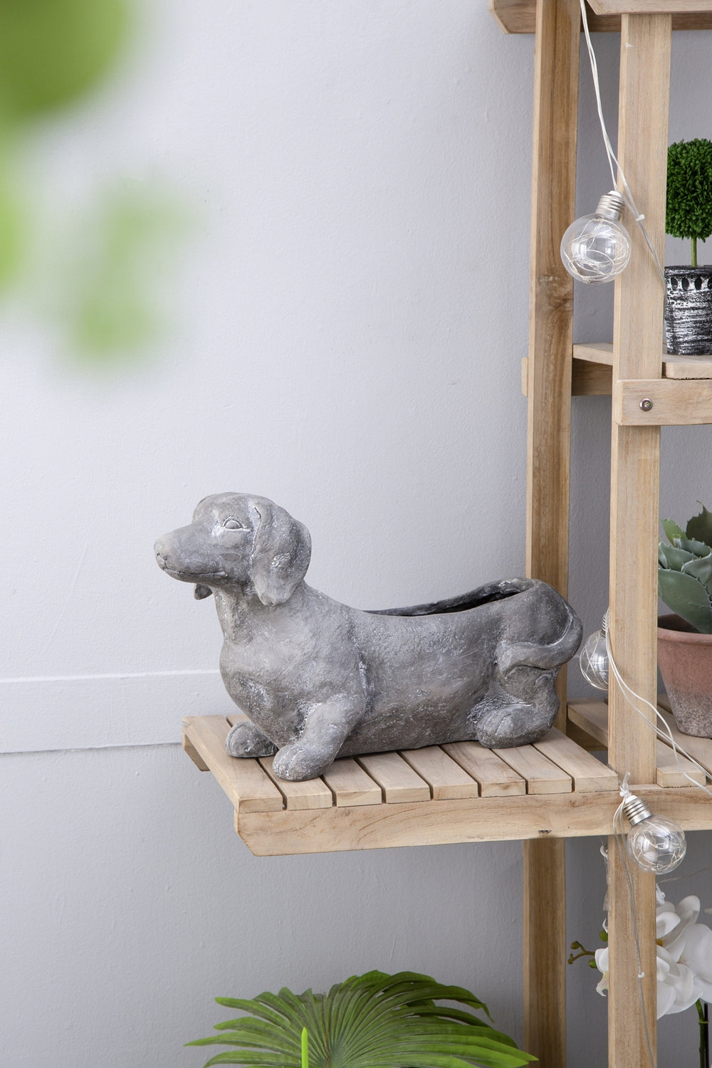 20.1x6.7x11.8' Manon Dog Planter Garden Decor Media 11