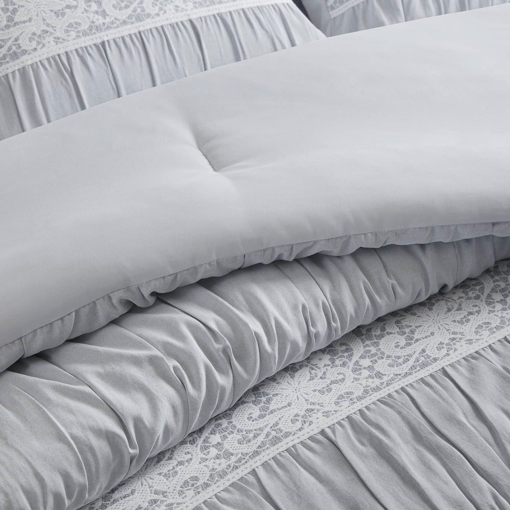 7- Piece King Jacquard Comforter Set Media 6