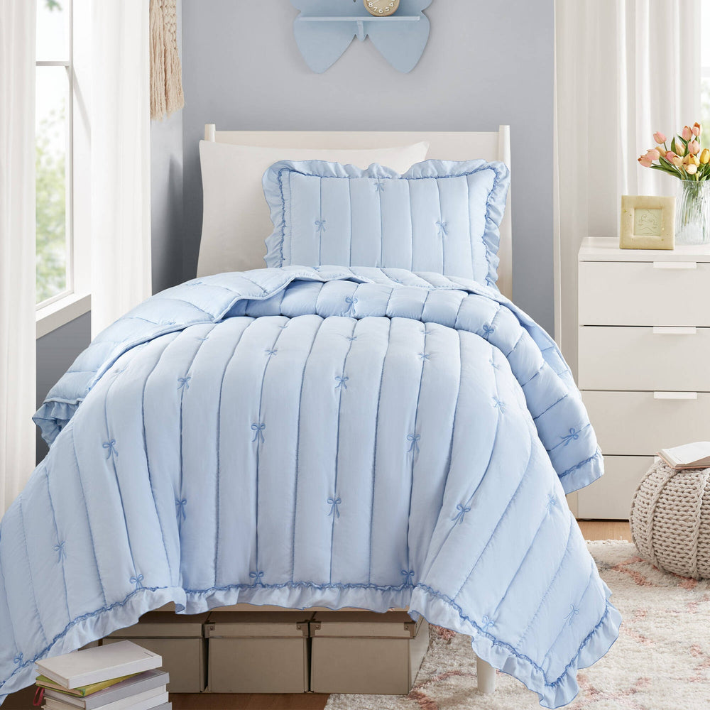 2- Piece Twin/Twin XL Quilt Mini Set Media 4