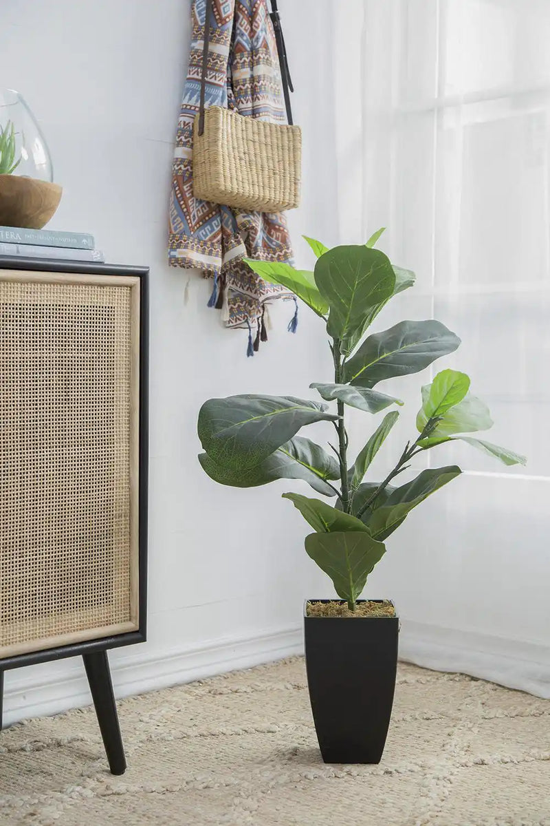 20x16x35' Artificial Fiddle-Leaf Fig Potted Plant