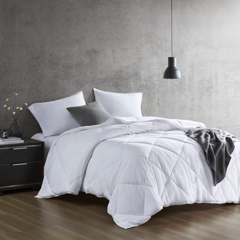 Oversized Down Alternative Comforter White Twin/Twin XL Media 16