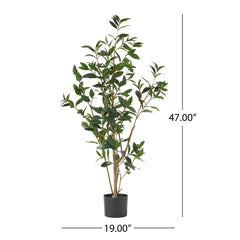 120CM ARTIFICIAL LAUREL TREE perspective