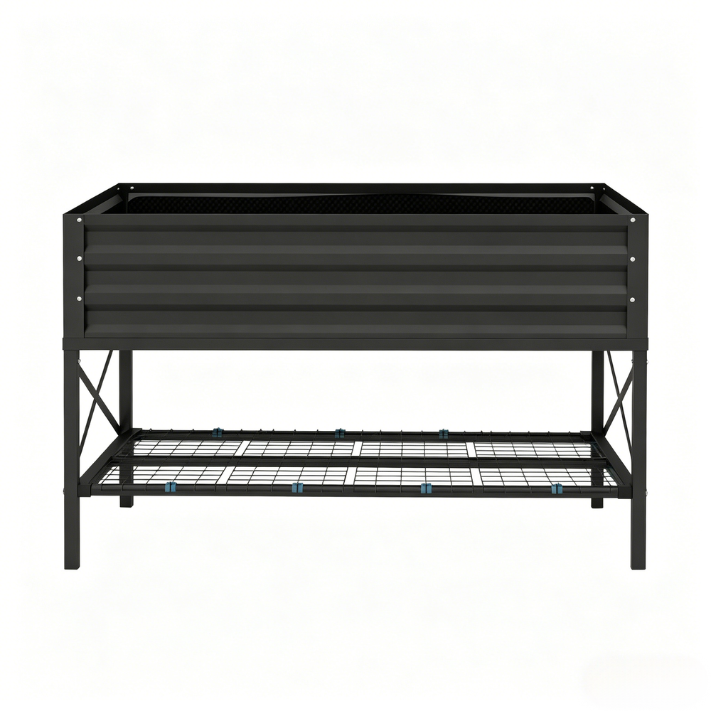 Patio Planter Box,Garden Bed,Outdoor Planter Box,Spacious Gardening Bed Media 2
