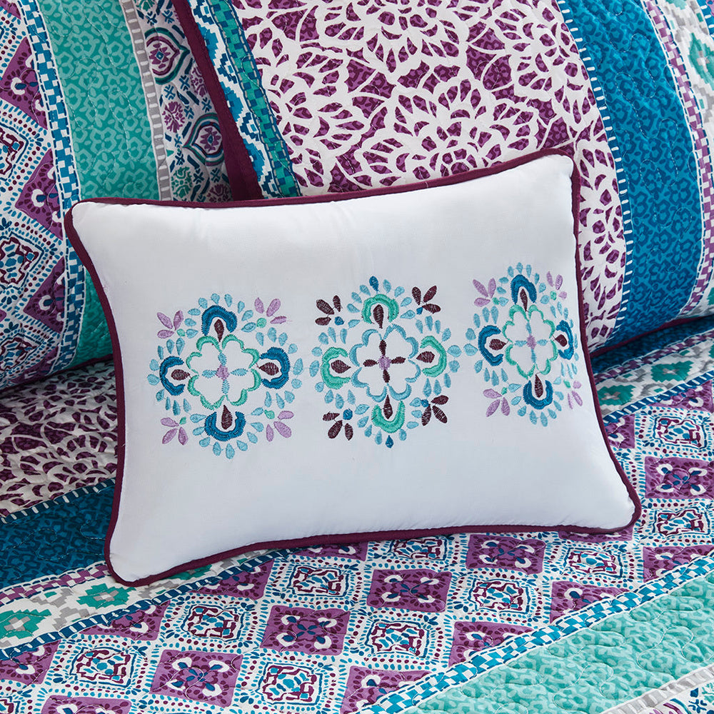 Daybed 6 Piece Boho Reversible Daybed Set Media 10