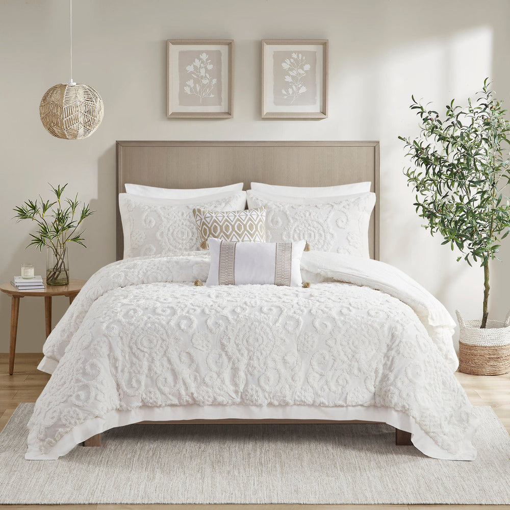 Comforter Mini set Ivory King Media 1